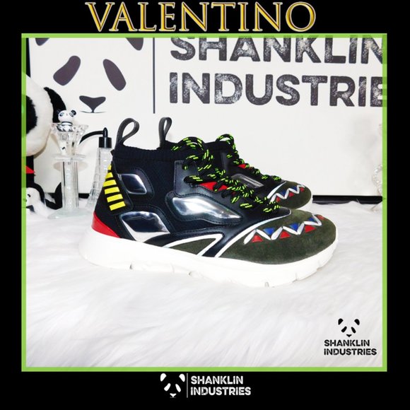 ??VALENTINO GARAVANI?? ? % Authentic NIB Men\'s Mixed Media Shoes SZ 41 US 8 main image 11